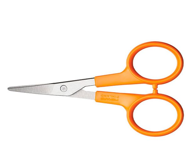 Tesoura Precisão Bordados Curvada Classic 10 cm | Fiskars