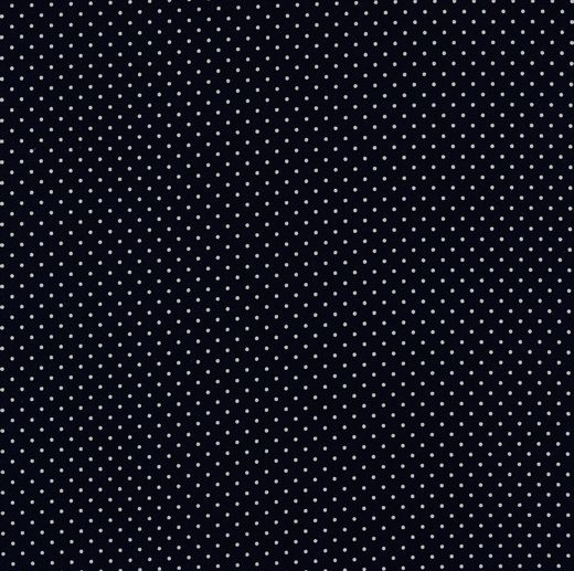 Tecido de Algodão Pintinhas Azul Escuro/Navy | Poppy