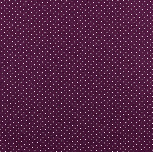Tecido de Algodão Pintinhas Roxo | Poppy