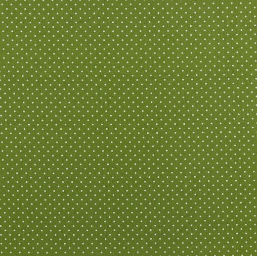 Tecido de Algodão Pintinhas Verde | Poppy