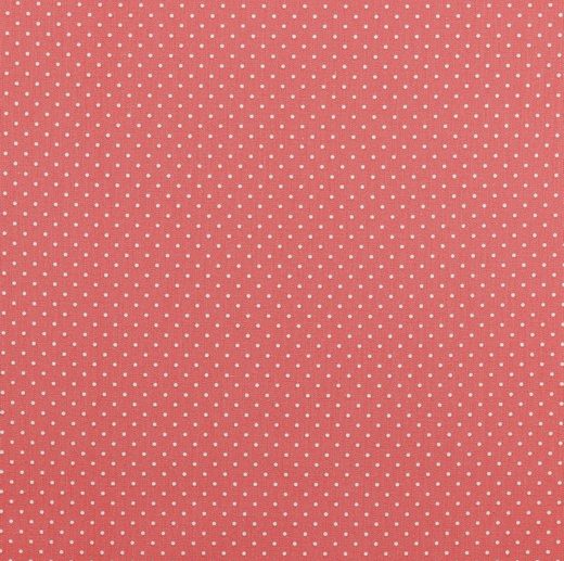 Tecido de Algodão Pintinhas Coral | Poppy