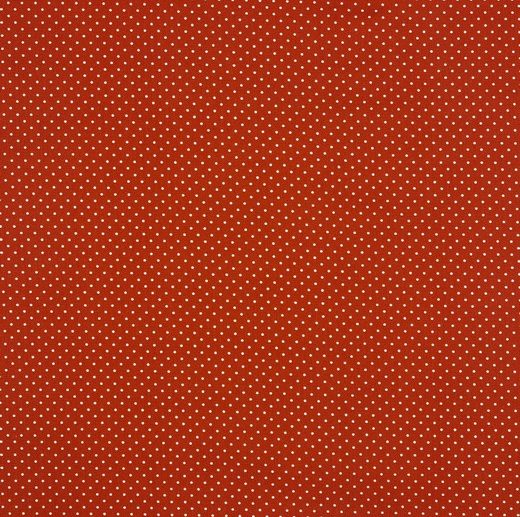 Tecido de Algodão Pintinhas Terracota | Poppy