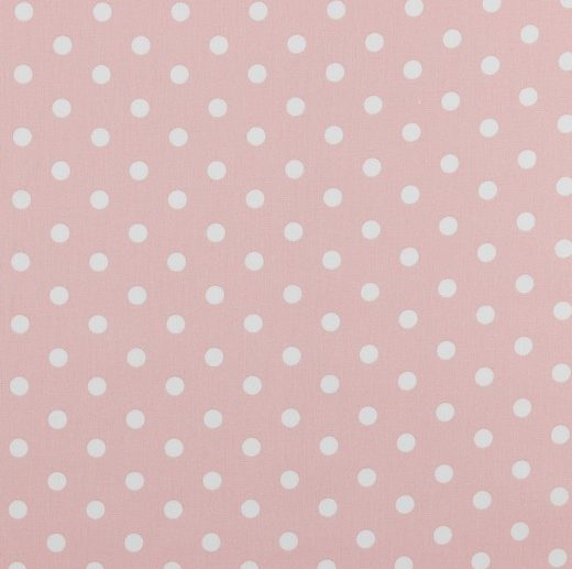 Tecido de Algodão Bolas Ø8 mm Rosa | Poppy