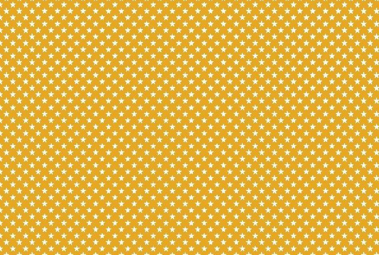 Tecido de Algodão Estrelinhas Amarelo | Poppy