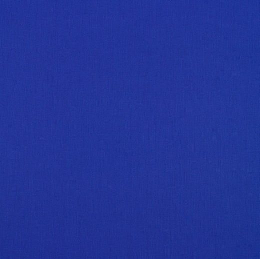 Tecido Liso de Algodão Azul Cobalt