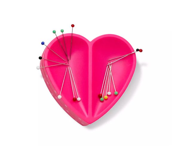 Alfineteiro Magnético Coração Rosa | Prym Love