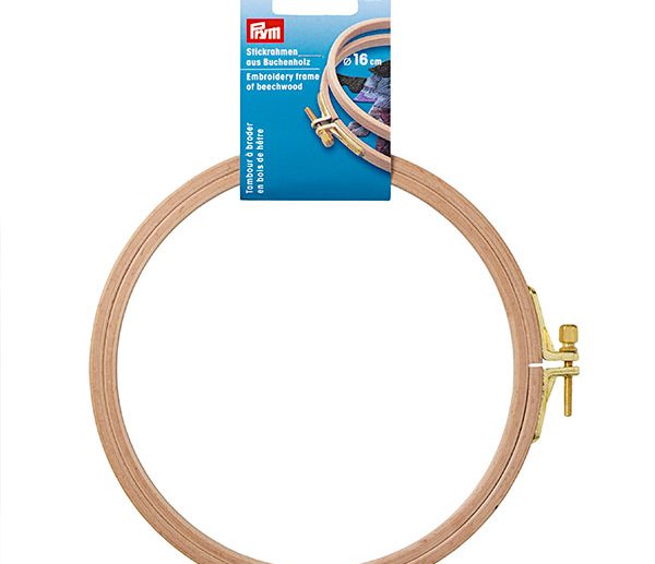 Bastidor para Bordar Ø16 cm Madeira | Prym