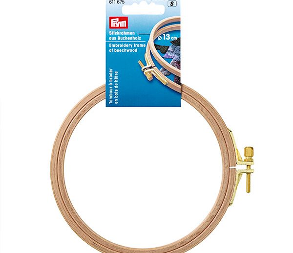 Bastidor para Bordar Ø13 cm Madeira | Prym