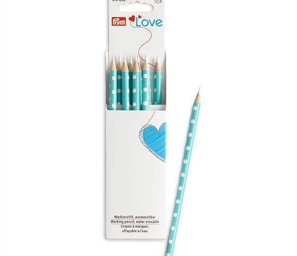 Expositor + Lápis Branco para Tecidos Elimina com Água Menta | Prym Love