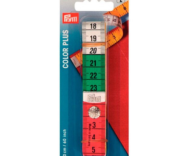 Fita Métrica Color Plus com botão 150 cm/60″ | Prym