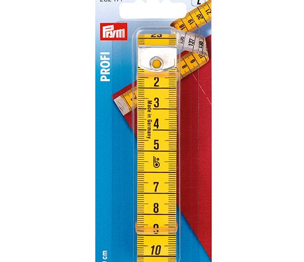 Fita Métrica Profissional com Ilhós Terminal 150 cm | Prym