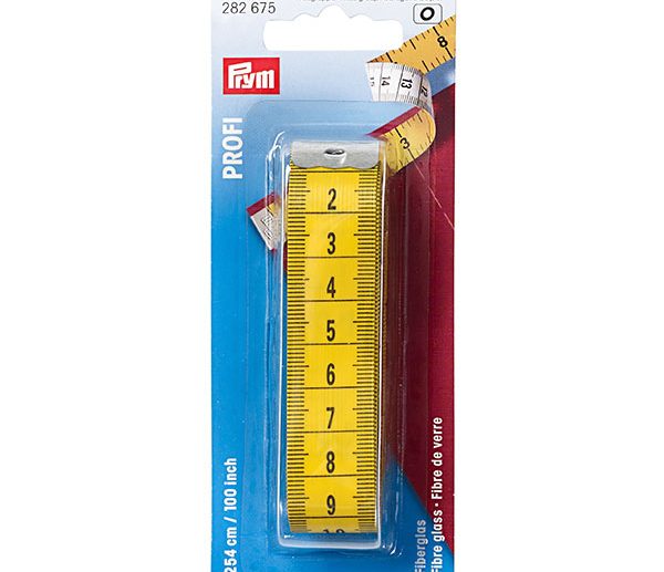 Fita Métrica Profissional Fibra de Vidro 254 cm/100″ | Prym
