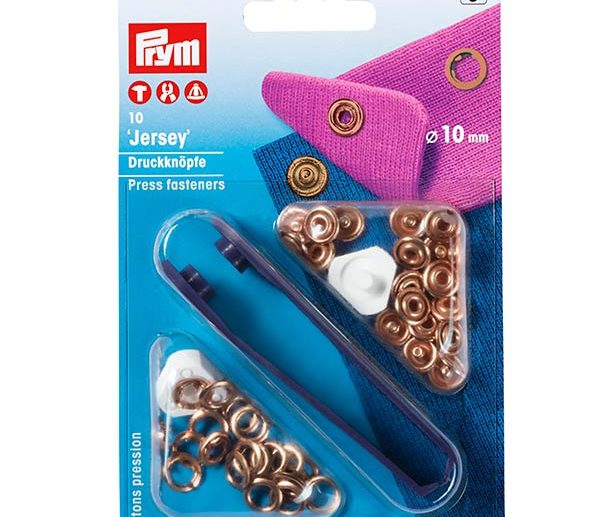 Kit Molas de Pressão Jersey Cobre Ø10 mm | Prym