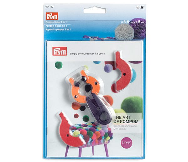 Kit para fazer Pompons 2 em 1 S Ø3.5 & 5 cm | Prym