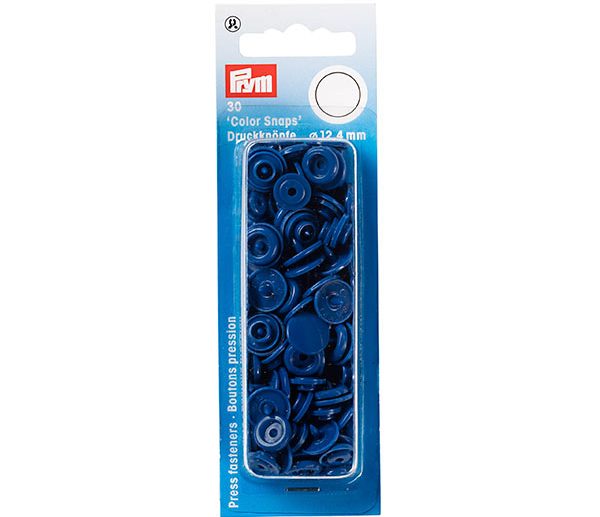 Molas de Pressão Plástico Azul Ø12.4 mm Color Snaps | Prym