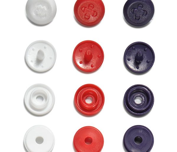 Molas de Pressão Plástico Botão USA Ø9 mm Color Snaps | Prym Love