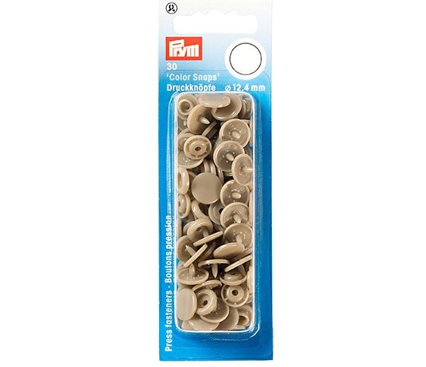 Molas de Pressão Plástico Champagne Ø12.4 mm Color Snaps | Prym