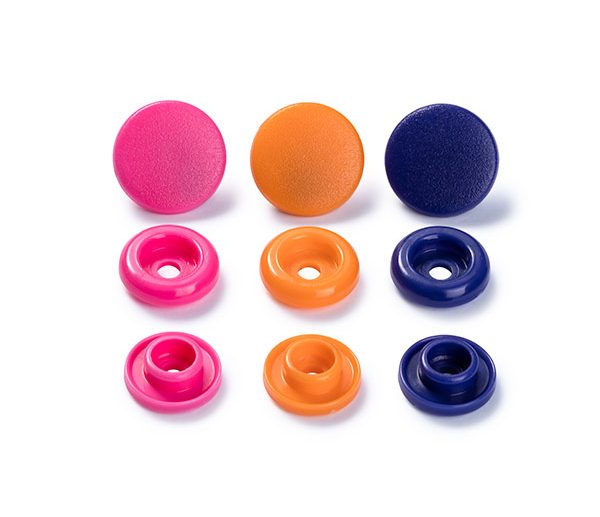 Molas de Pressão Plástico Laranja/Rosa Ø12.4 mm Color Snaps | Prym Love