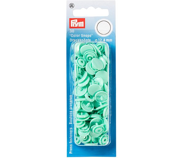 Molas de Pressão Plástico Menta Ø12.4 mm Color Snaps | Prym