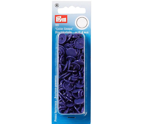 Molas de Pressão Plástico Violeta Ø12.4 mm Color Snaps | Prym