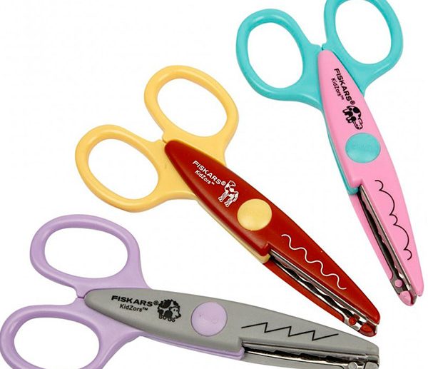Pack 3 Tesouras Criança Kidzors Animais Zoo | Fiskars