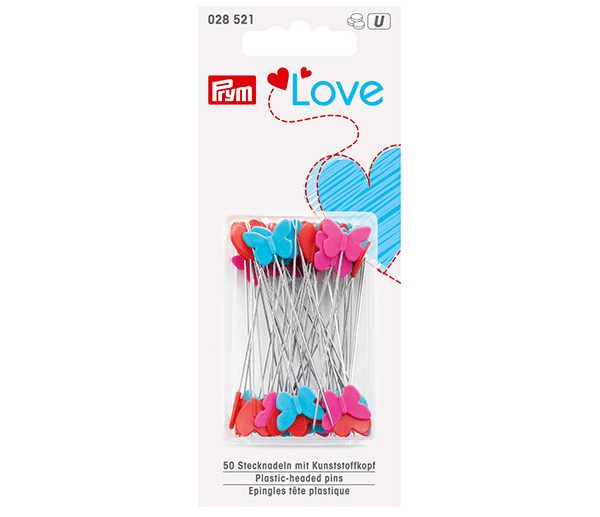Pack 50 Alfinetes Borboletas & Coração | Prym Love