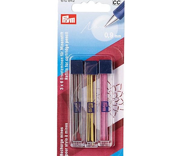 Pack Minas Sortido Colorido para Tecido 0.9 mm | Prym