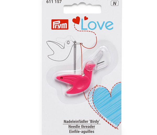 Passador Linha Agulha Pássaro Rosa | Prym Love