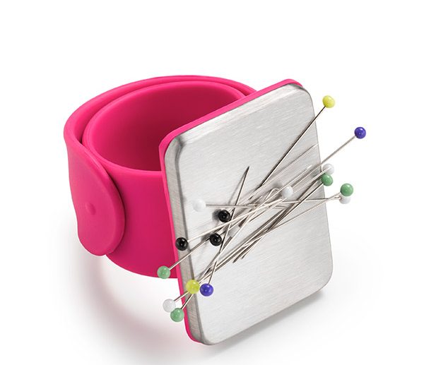 Pulseira Almofada Magnética Rosa Alfinetes | Prym Love