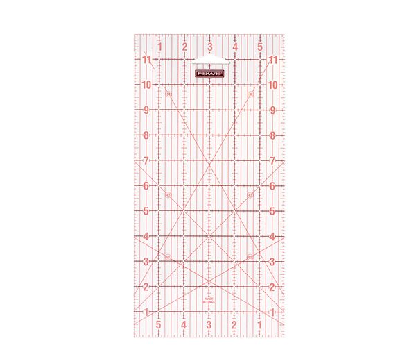 Régua Acrílica Polegadas 6″x12″ | Fiskars