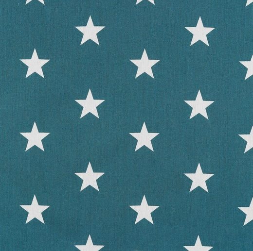 Tecido de Algodão Estrelas Grandes Petróleo | Poppy
