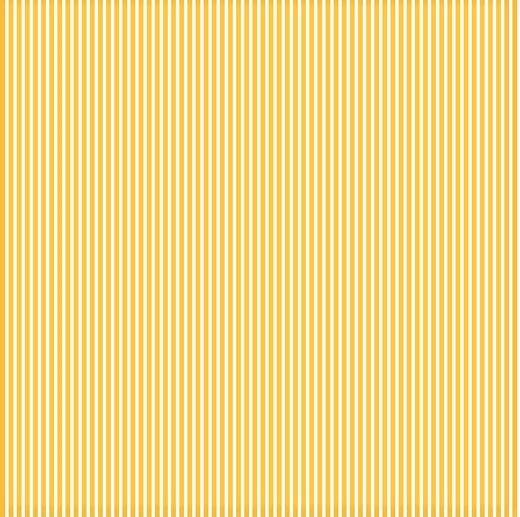 Tecido de Algodão Riscas Amarelo | Poppy