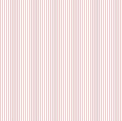 Tecido de Algodão Riscas Rosa Claro | Poppy