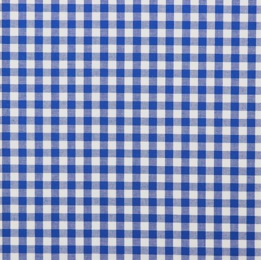 Tecido Oxford de Algodão Xadrez Azul Céu