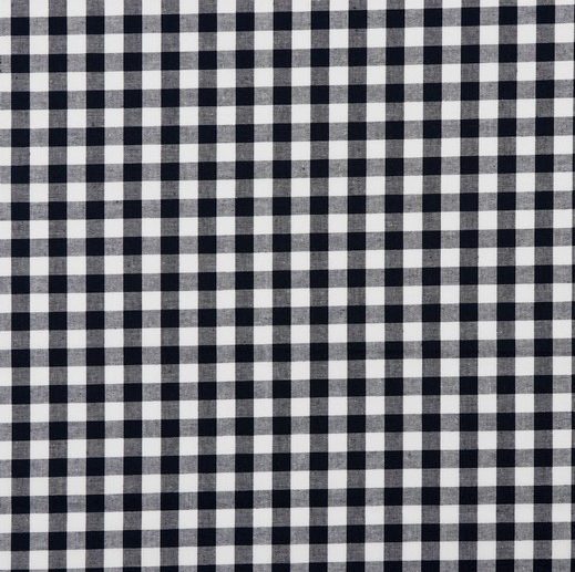 Tecido Oxford de Algodão Xadrez Azul Marinho/Navy