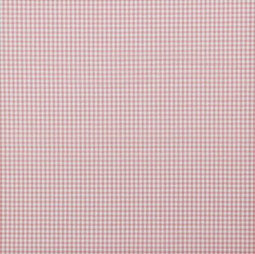 Tecido Oxford de Algodão Xadrez Small Rosa Vintage
