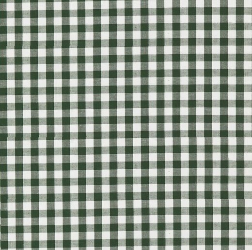 Tecido Oxford de Algodão Xadrez Verde Escuro