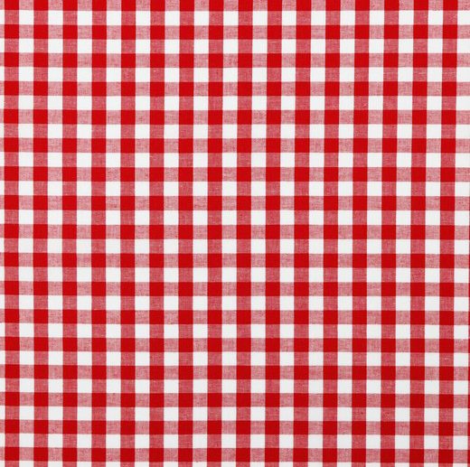 Tecido Oxford de Algodão Xadrez Vermelho