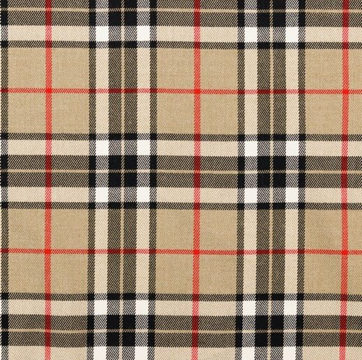 Tecido Tartan Escocês Xadrez Bege