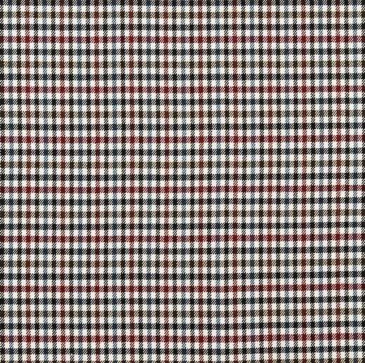 Tecido Tartan Escocês Xadrez Petróleo & Bordeaux