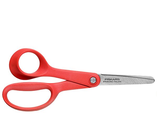 Tesoura Criança Especial Canhoto Cantos Redondos 13 cm | Fiskars