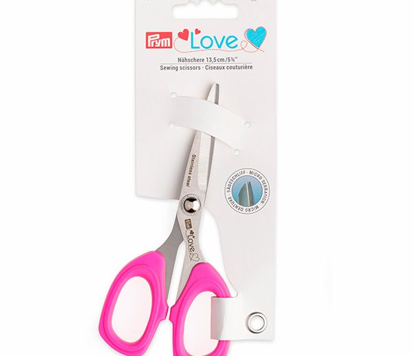 Tesoura de Costura Rosa 13.5 cm | Prym Love