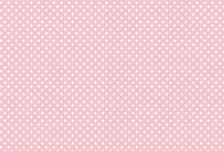 Tecido de Algodão Estrelinhas Rosa | Poppy