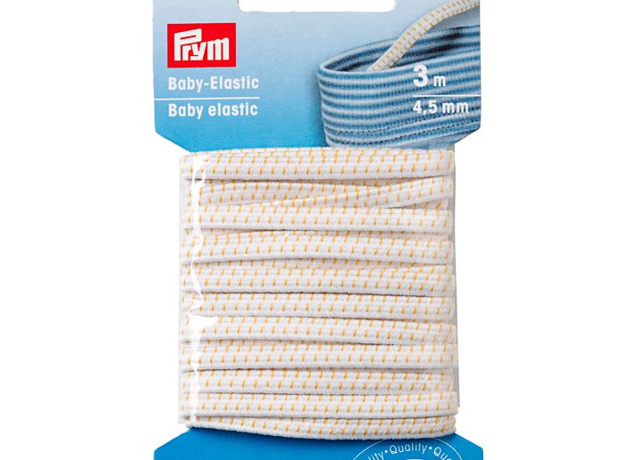 Elástico Extra Suave para Bebé Branco 4.5 mm | Prym
