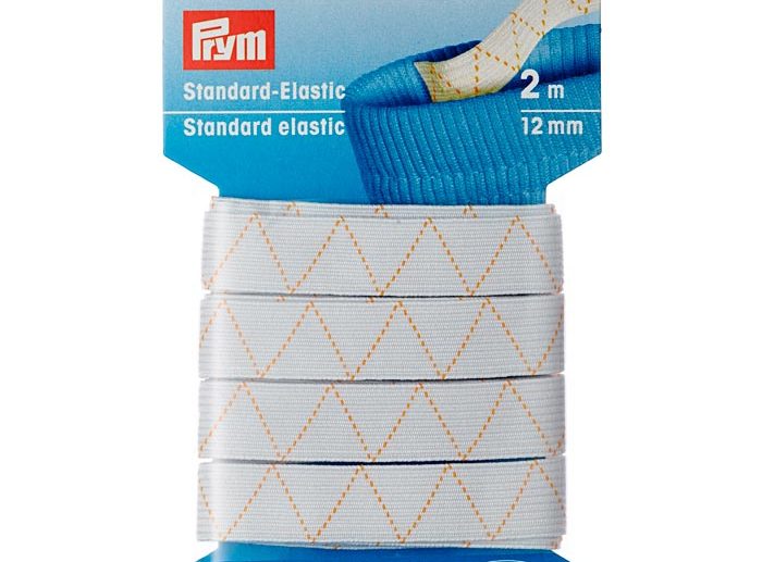 Elástico Standard Zig-Zag Branco 12 mm | Prym