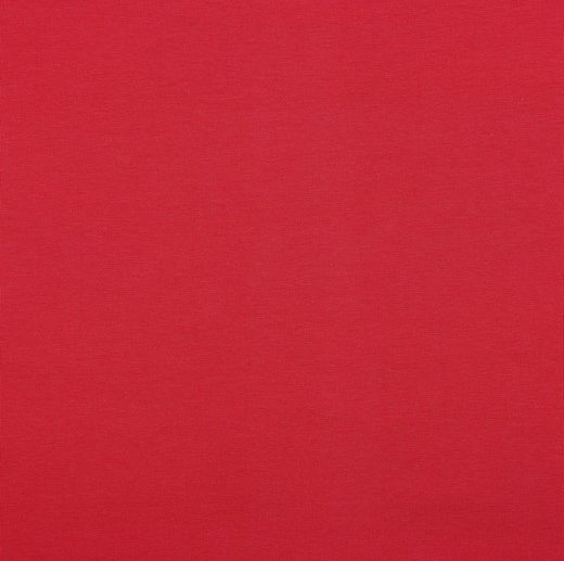 Malha Jersey Lisa de Algodão Vermelho