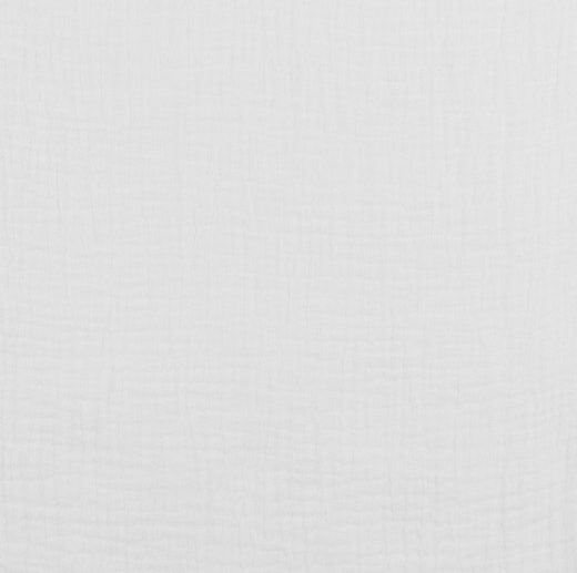 Musselina/Gaze Dupla de Algodão Orgânico Branco