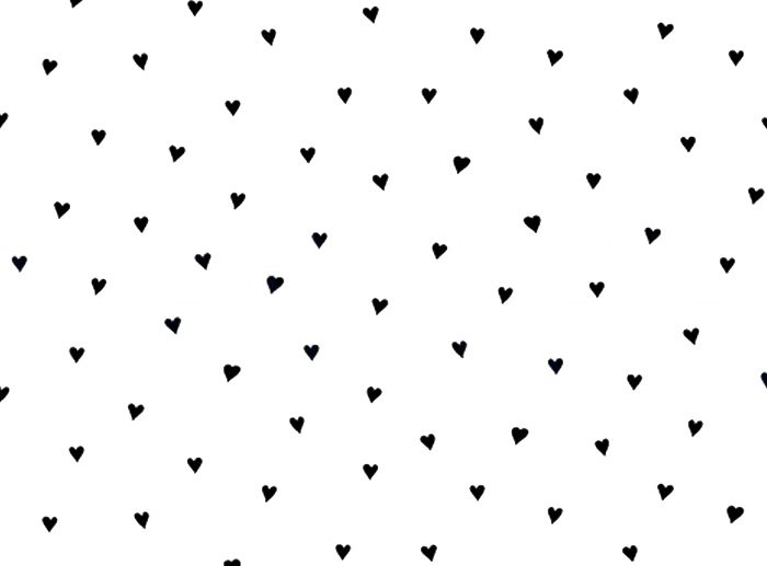 Tecido Baby Hearts Branco | Poppy