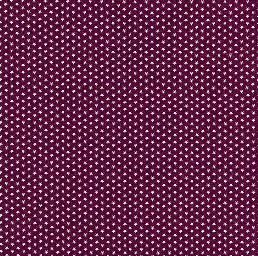 Tecido de Algodão Estrelinhas Roxo | Poppy