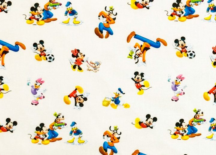 Tecido Disney Mickey & Friends
